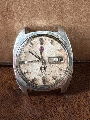 1970's RADO Golden Horse 11816 Automatic Day-Date Men's Watch Non-Running - Image 1 of 4