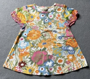Matilda Jane Dress Baby Girls 6-12 Months Floral Boho Whimsy Lace Nature 2018 - Picture 1 of 4