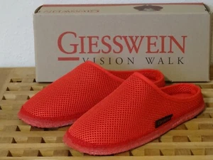 Giesswein Damen Pantoffel Hausschuhe Gr. 37 Apolda rot - Bild 1 von 3