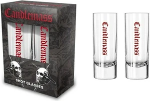 Candlemass Epicus Doomicus Set of Two Shot Glasses - Picture 1 of 1