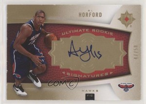 2007-08 Ultimate Collection Signatures Gold /50 Al Horford #123 Rookie Auto RC