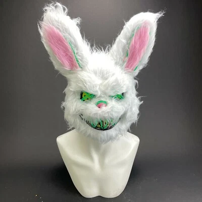 Still Life Moon Rabbit Over the Head LED Lights Costume Masquerade Mask [Green] - Image 1 of 4