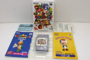 N64 Mario Party Game Boxed Manual Japanese Tested Official Nintendo 64 - Picture 1 of 6