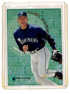 1995 Fleer Emotion Alex Rodriguez Seattle Mariners #10.