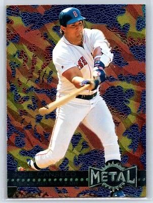 1996 Fleer Metal Universe Jose Canseco Boston Red Sox #12 NMMT - Image 1 of 2