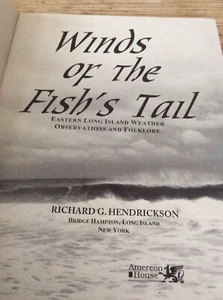 Les vents de la queue du poisson par Richard G. Hendrickson HC 1996 - Photo 1/10