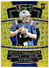 2021 Select MAC JONES Rookie Selections Gold Prizm /10 RC Prizm #RS-5 🔥🏈🇺🇸