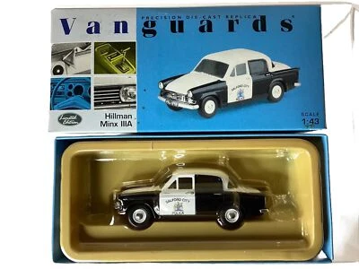 VANGUARDS 1/43 VA06801 HILLMAN MINX IIIA SALFORD CITY POLICE - Image 1 of 4