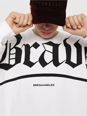 Diesel S-YOSHIOR-Y1 Gráfico Algodón-Vellón Sudadera Blanca Hombre’s TALLA GRANDE  Foto 1 de 4