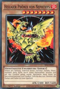 YuGiOh Heiliger Phönix von Nephthys SR14-DE017 Common NM 1st - Bild 1 von 2