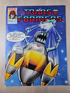 Transformers Issue 144 UK Edition December 1987 Marvel Comics Sleeved - Picture 1 of 12