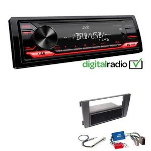 JVC KD-X182DB MP3 DAB+ USB 1-DIN Autoradio für Audi A6 Facelift OEM 2 DIN - Bild 1 von 5