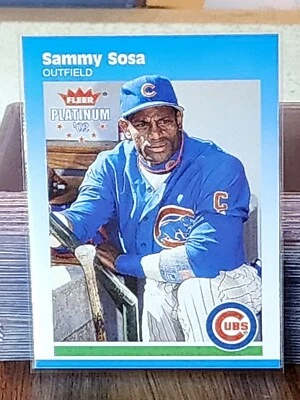 2002 Fleer Platinum Sammy Sosa Card #34 - Image 1 of 2