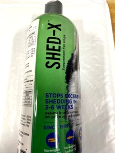 Shed-X Dermaplex Liquid Daily Supplement for Dogs – 100% Natural – Eliminate ... - Picture 1 of 1