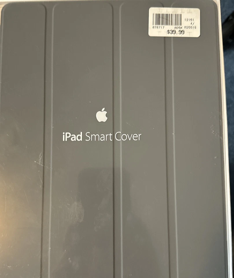 Apple MD306LL/A iPad Smart Cover For iPad 2, 3, 4th Generations - Dark Gray - Image 1 of 1