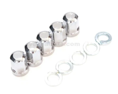 F.A.ITALIA Kit dadi cerchi tubeless FA ITALIA cromati per Vespa