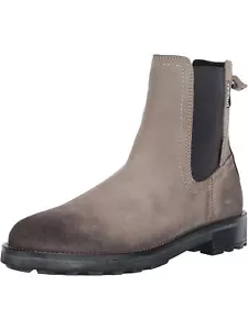 Diesel Hombre Chelsea Boots Botines Throuper Gris #656 - Imagen 1 de 1