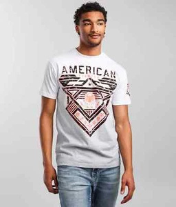 Men's American Fighter Mountville Premium Athletic MMA Tattoo T-Shirt Tee XS-M - Picture 1 of 3