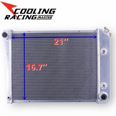 Radiator for 1980-1987 Buick Regal 3.8L 4.1L / 1965-1969 Skylark 3 Row Aluminum - Image 1 of 4