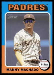 2024 Topps Heritage #175 Manny Machado - Foto 1 di 2
