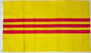 New 3x5ft SOUTH VIETNAM FLAG superior quality fade resist US Seller - Picture 1 of 4