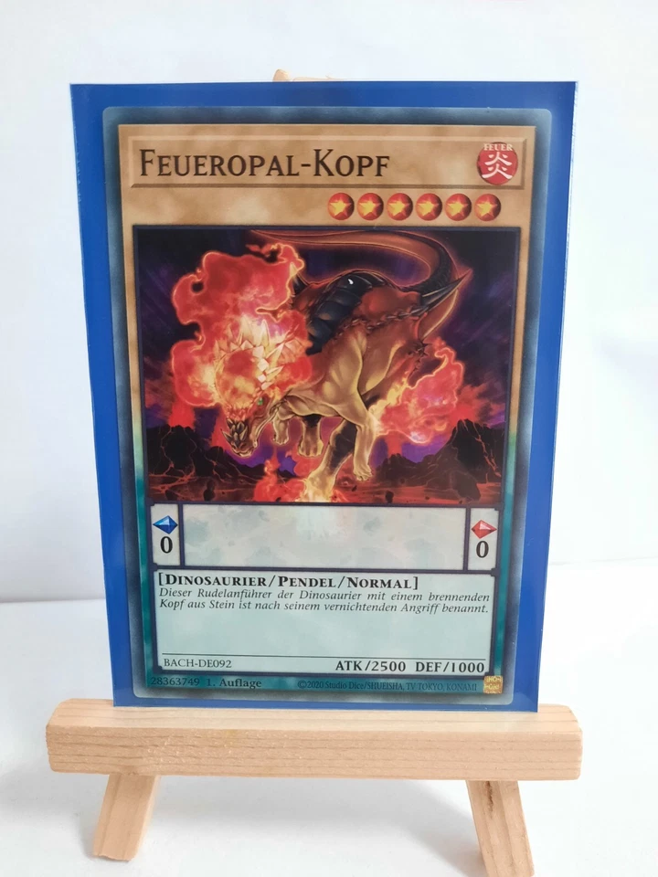 Yugioh! Feueropal-Kopf BACH-DE092 Common Near Mint 28363749 - Bild 1 von 1