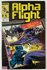 ALPHA FLIGHT #62 • Early Jim Lee Cover! Purple Man Appearance!