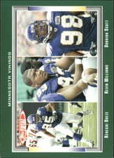 2006 Topps Total Football Card #427 Williams/Udeze/Scott