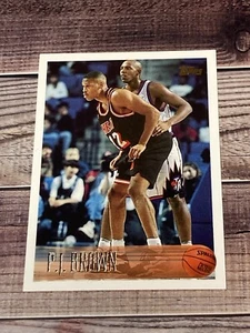 Miami Heat 1996-97 Topps PJ Brown #147 pallacanestro - Foto 1 di 2