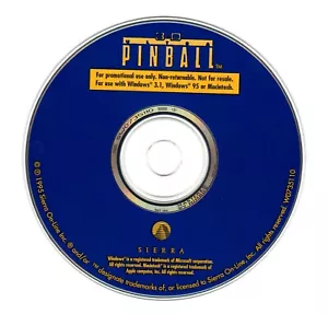 CD-ROM Juego PC 3D ULTRA PINBALL de Sierra - Imagen 1 de 8