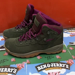 Columbia Newton Ridge Plus BK4552-215 Womens Olive Hiking Boots Size US 11 - Picture 1 of 17