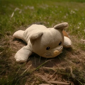 Melissa & Doug Plush Lovey Security Kitty Cat Gray White Stuffed Plush Animal - Picture 1 of 6