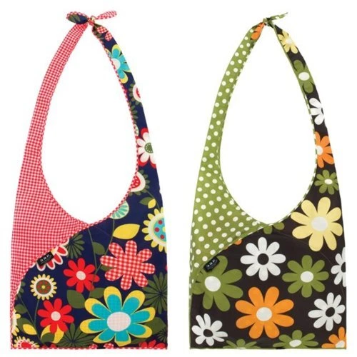 Envirosax Set of 2 Slingsax Bags Gingham & Dot