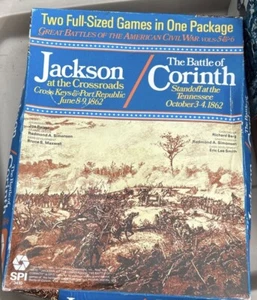 SPI Wargame Jackson at the Crossroads & The Battle of Corinth Box VG/EX - Picture 1 of 2