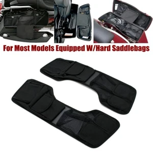 Universal Para Harley Touring Cómoda Lateral Sillín Bolsa Bolsa de Herramientas Organizador Set 93+ - Imagen 1 de 8
