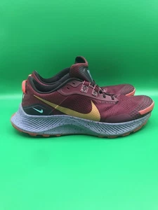 Nike Mens Pegasus Trail 3 Dark Beetroot Running Shoes SZ 9.5 - Picture 1 of 10