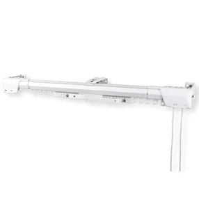 White Heavy Duty Traverse Rod 30In. - 48 In. Center Open - Picture 1 of 3