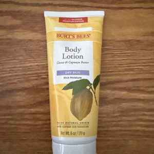 6 PACK Burt's Bees Rich Moisture Body Lotion, Cocoa & Cupuacu Butter, 6 oz - Picture 1 of 9
