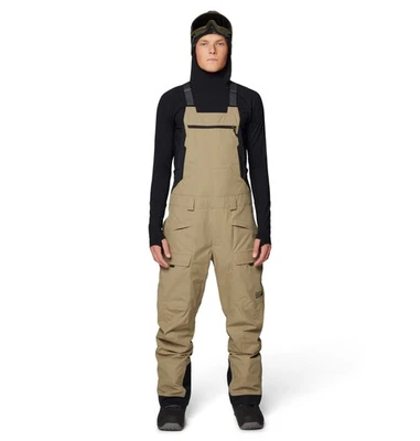 Mountain Hardwear Firefall Bib Men's Snow Pants, Landslide, X-Large, Long - Image 1 of 4