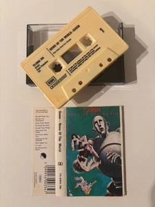 QUEEN - NEWS OF THE WORLD (UK CASSETTE TAPE) - Picture 1 of 6