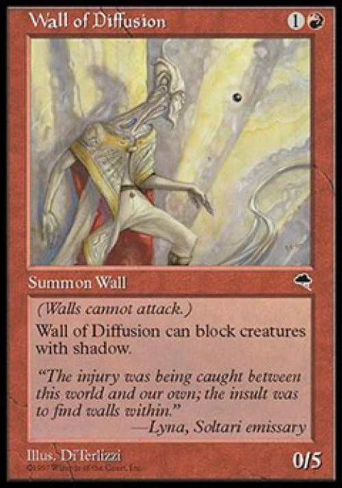 Wall of Diffusion - Light Play MTG Tempest - Image 1 of 1