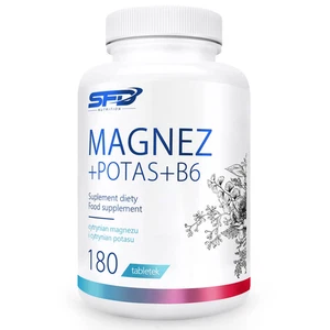 Citrato de Magnesio SFD + Potasio + Vitamina B6 180 Comprimidos Magnez + Potas + B6 - Imagen 1 de 3