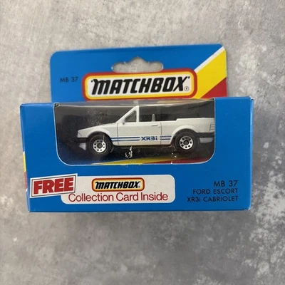 1980-е Matchbox 1-75 Superfast Series - MB37 - Кабриолет Ford Escort XR3i  - Изображение 1 из 4