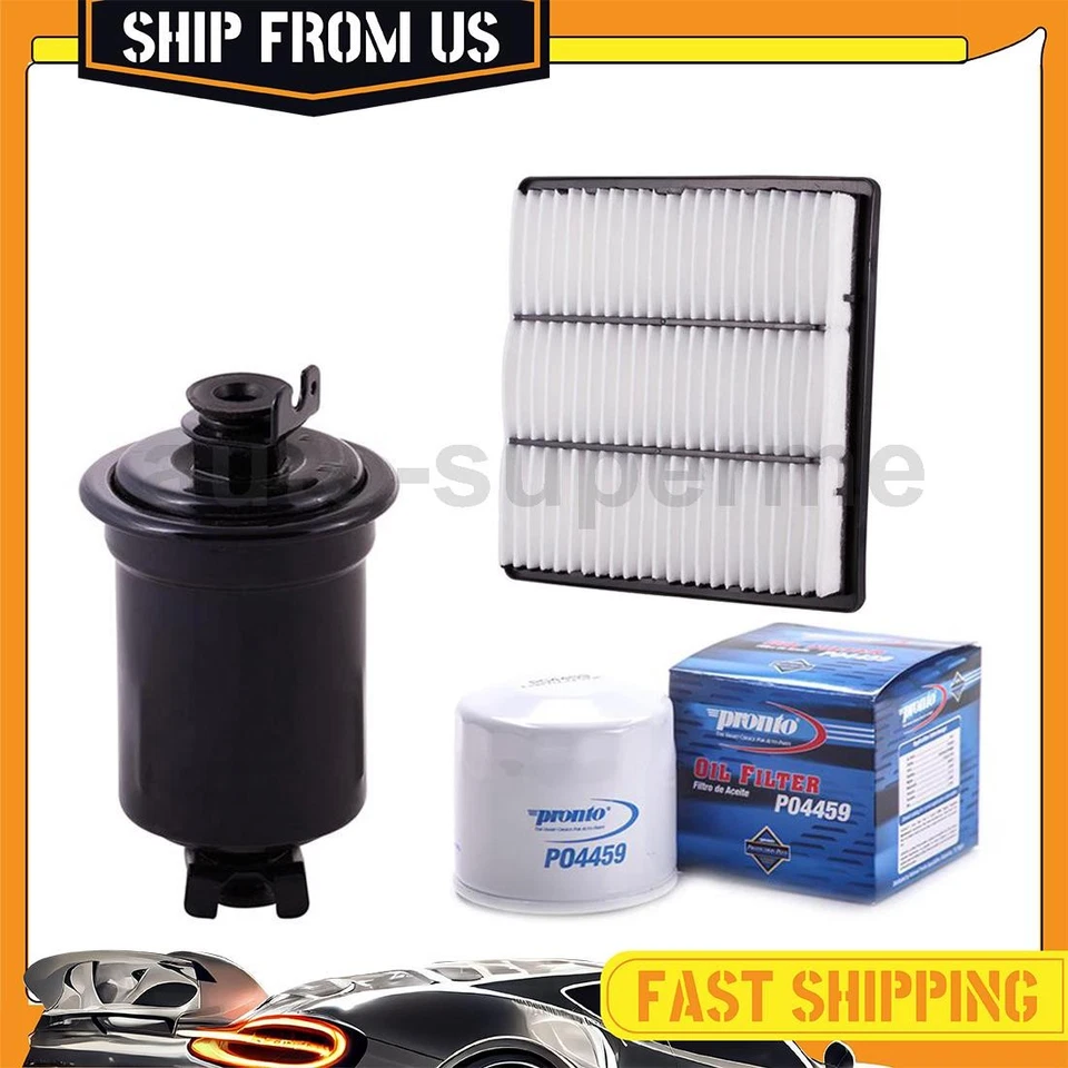 Filtro de aire, filtro de combustible, filtro de aceite del motor 3 piezas para Mitsubishi 3000GT 1991-1999 Foto 1 de 4