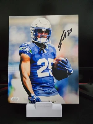 Kenny McIntosh Seattle Seahawks Signed 8x10 Photo JSA Cert. - Image 1 of 3