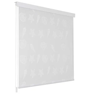 Sea Star Shower Roller Blind 140x240 cm Water Resistant 100% EVA Easy Clean - Picture 1 of 5