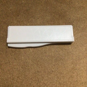 Estuche de batería de goma plana color WonderSwan blanco para edición Crystal usado - Imagen 1 de 4
