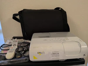 Epson PowerLite S5 Multimedia Portable 3LCD Projector w/ Carrying Case and Cable - Picture 1 of 5