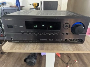 Sistema receptor de sonido envolvente de cine en casa Onkyo TX-SR604 7,1 CANALES HDMI ENVÍO RÁPIDO - Imagen 1 de 14