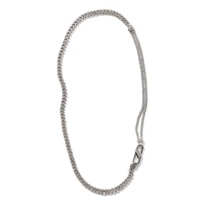 John Hardy klassische Kette Remix Karabiner Panzerkette Sterlingsilber 26 Zoll - Bild 1 von 6